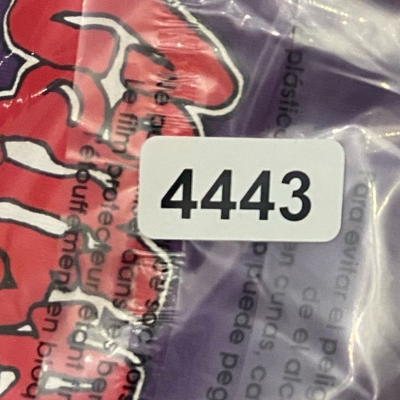 New! Carpet Company Purple Cotton Crewneck Stompman Tee 4446 - Picture 10 of 10